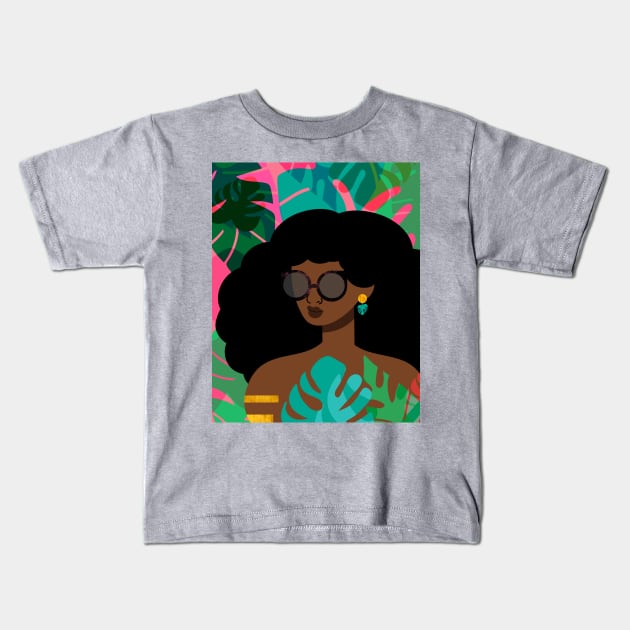 Eva Kids T-Shirt by tabithabianca